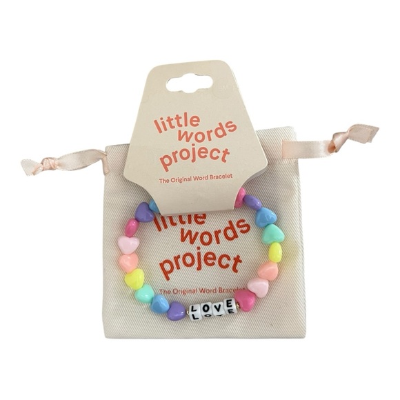 Little Words Project Colorful Heart Bracelet - Picture 1 of 2